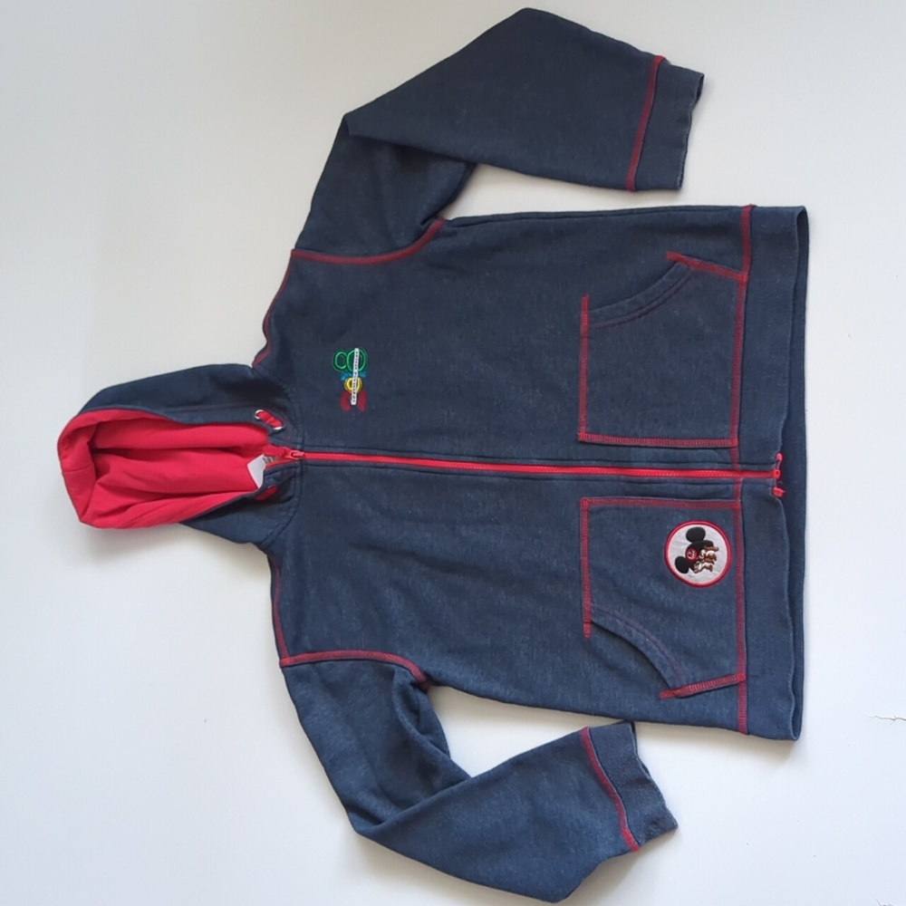 Disney Parks 2018 The Year To Be Here Full Zip Hoodie Youth Size XL